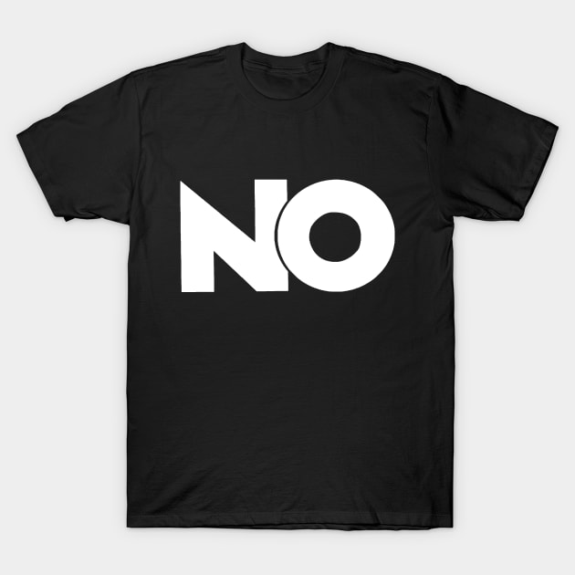 NO. T-Shirt by adel26